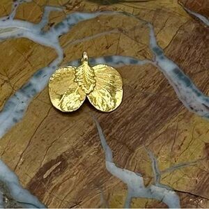 Dipped Leaf Pendant